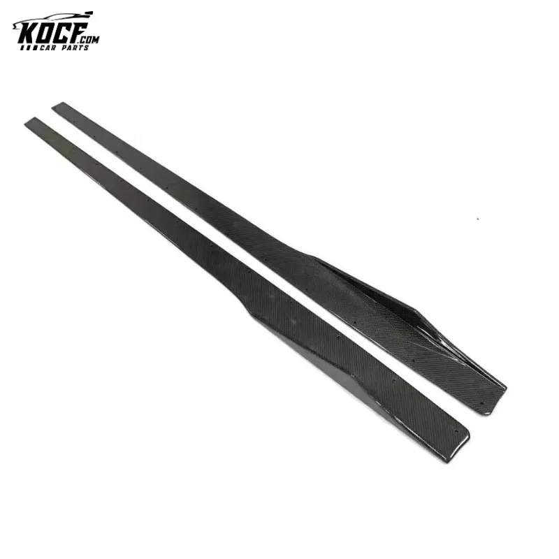 2016-2019 CAR SIDE BUMPER CARBON FIBER SIDE SKIRTS M STYLE F87 M2 M2C Side Skirts extensions