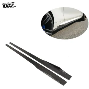 2016-2019 CAR SIDE BUMPER CARBON FIBER SIDE SKIRTS M STYLE F87 M2 M2C Side Skirts extensions