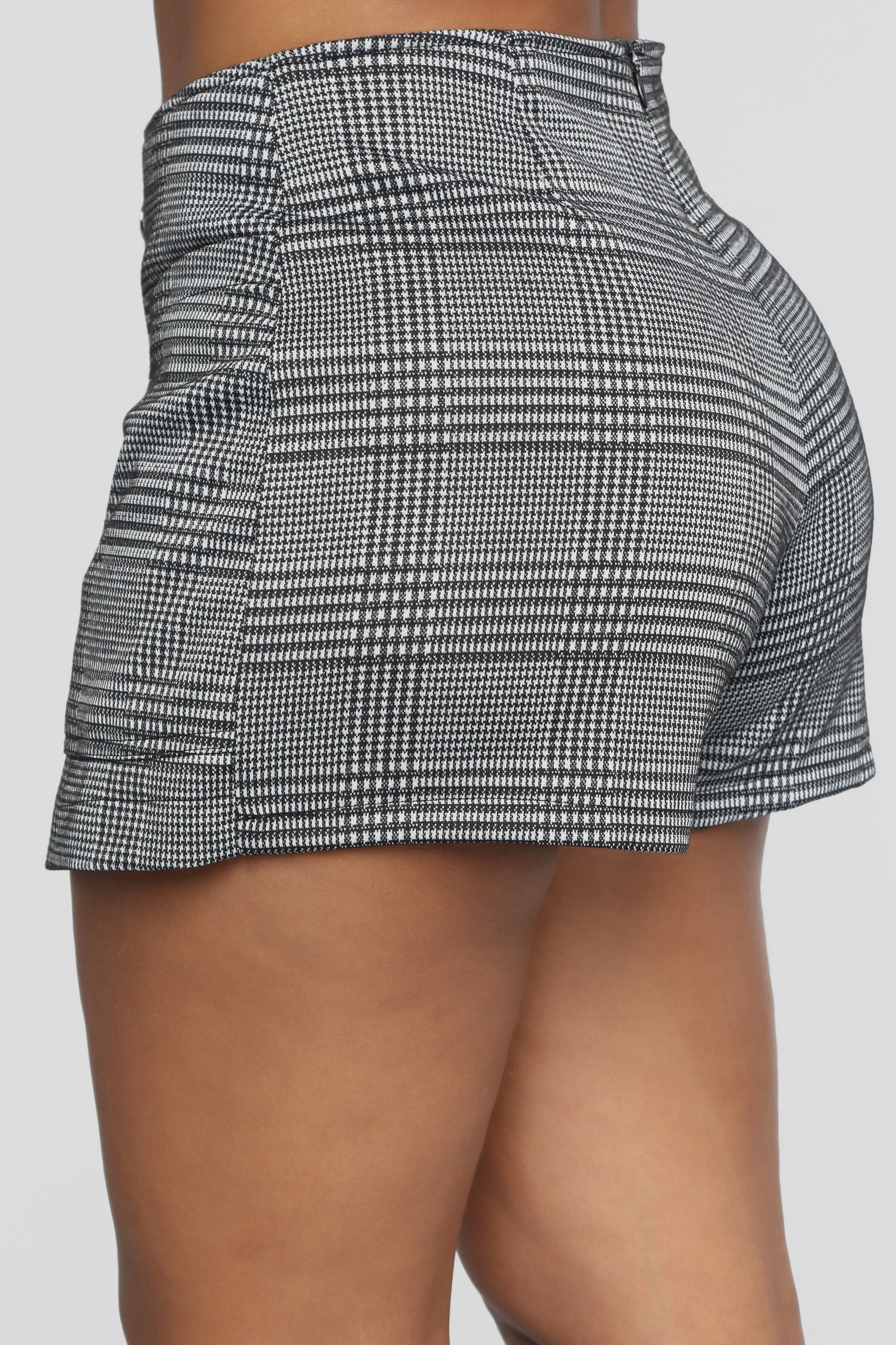 A Go Go Skirt - Black/White