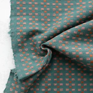 Basket Weave in Teal Canyon Springs | Fableism Supply Co