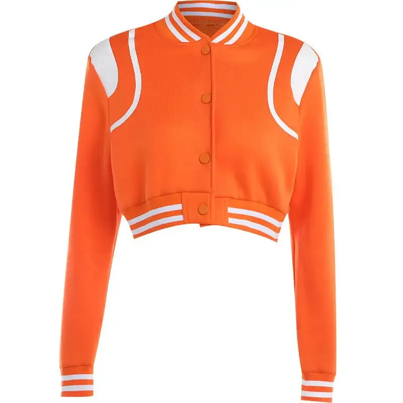 Cropped Varsity Jacket