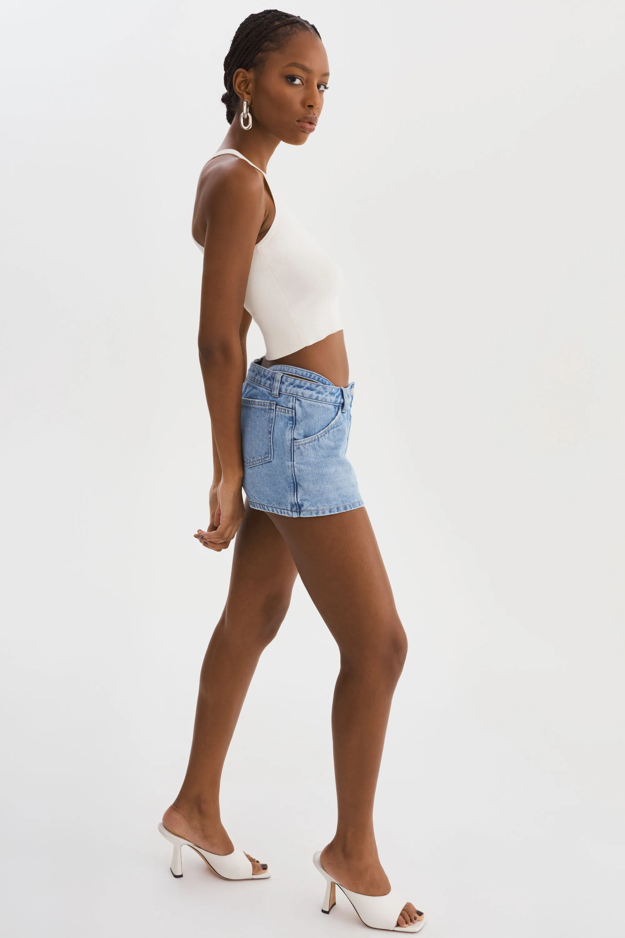 FANTINA | Denim Skort