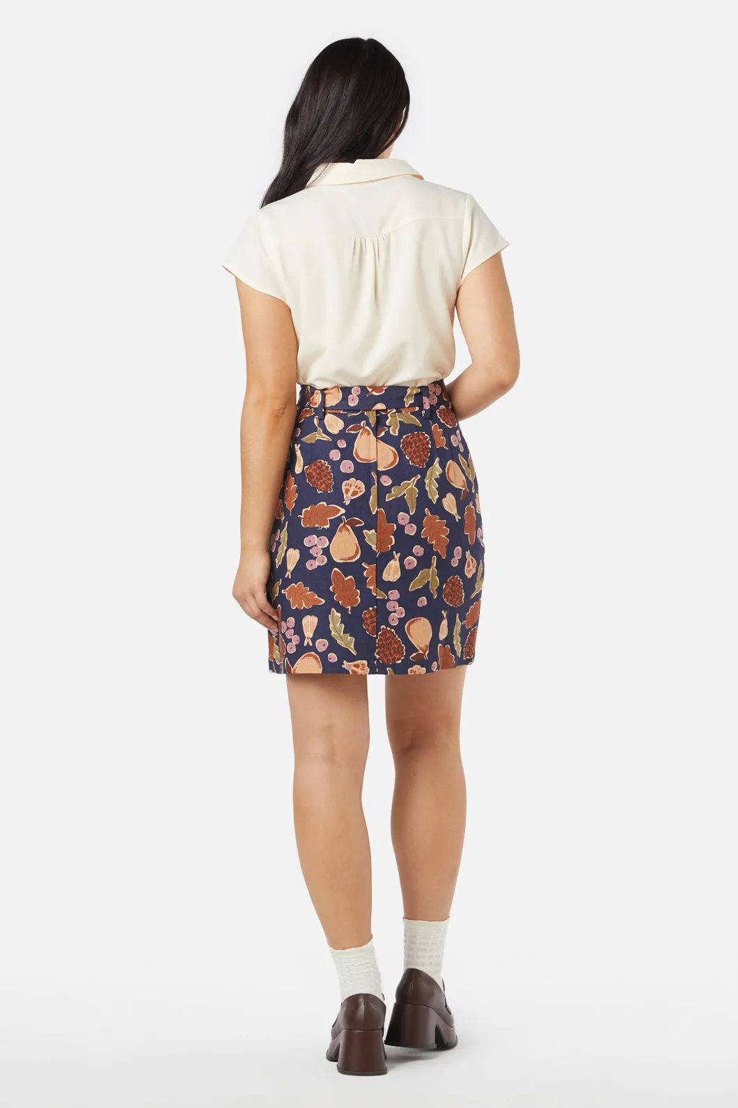 Forest Print Skirt