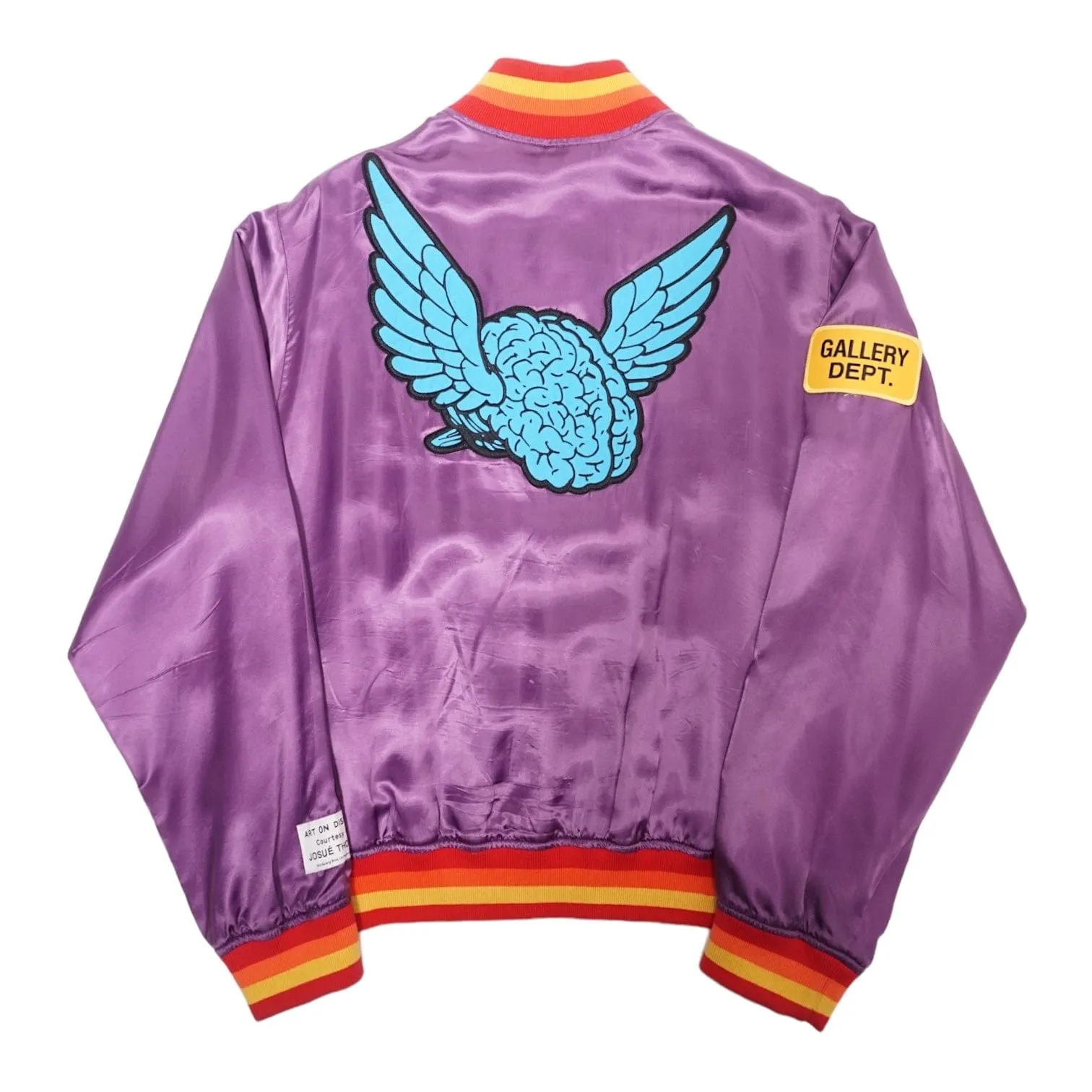 Gallery Department MVP Satin Jacket Purple Pre-Owned