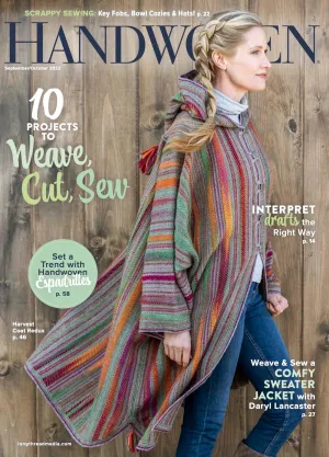 Handwoven Magazine September/October 2022, Volume XLIII, Number 4