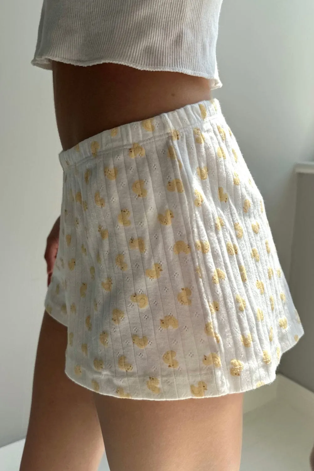 Keira Duck Eyelet Shorts