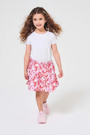 Kids Skater Skirt in Heart Sprinkles