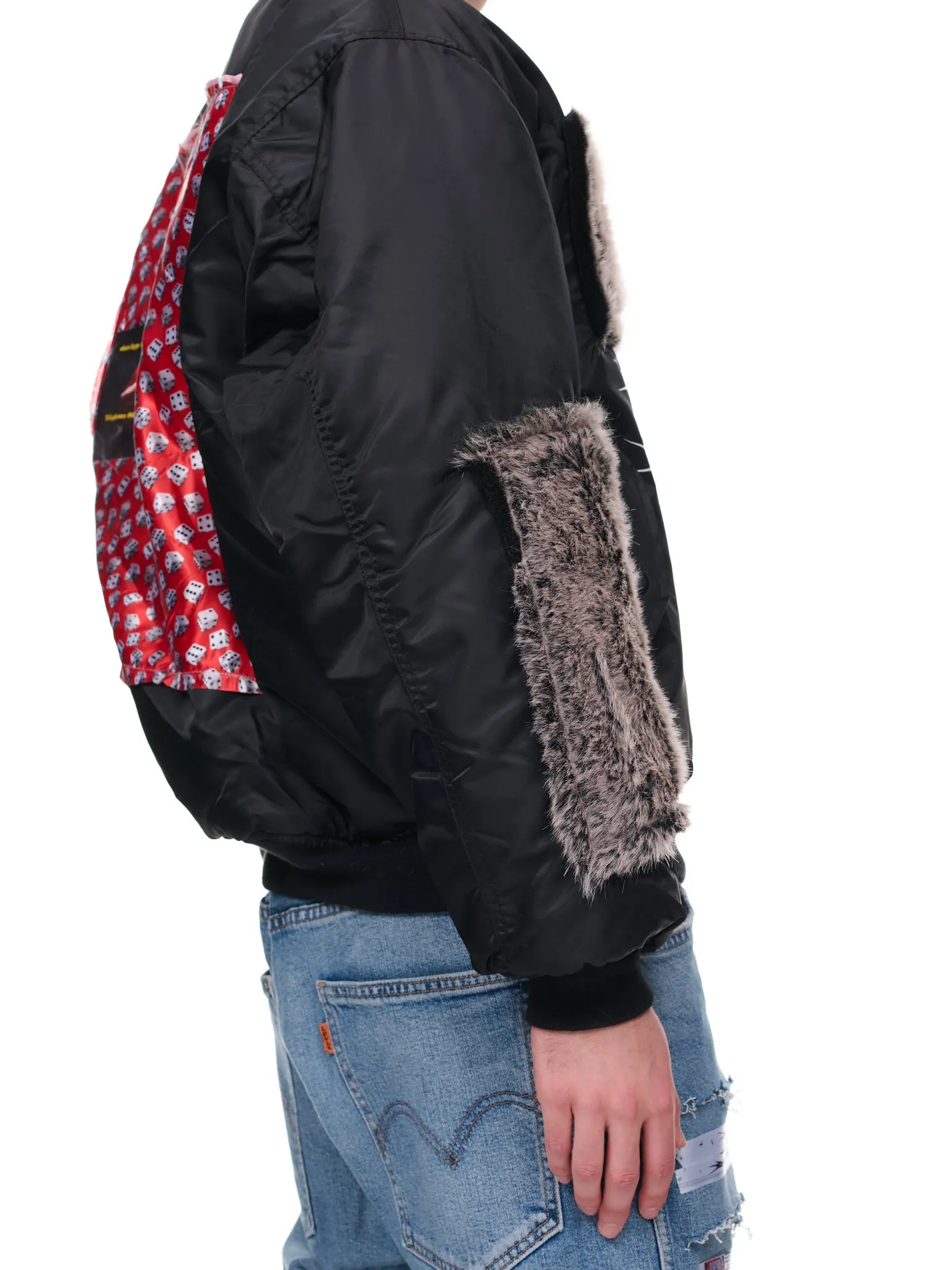 Omicron Lockdown Gambler Jacket (LOCK-DOWN-PUFF-BLACK)