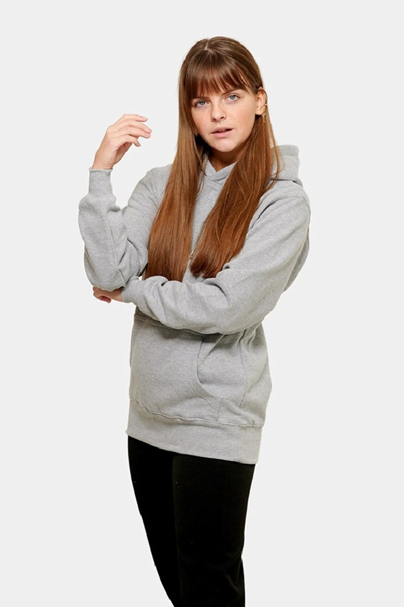 Oversized Hoodie - Ash grey