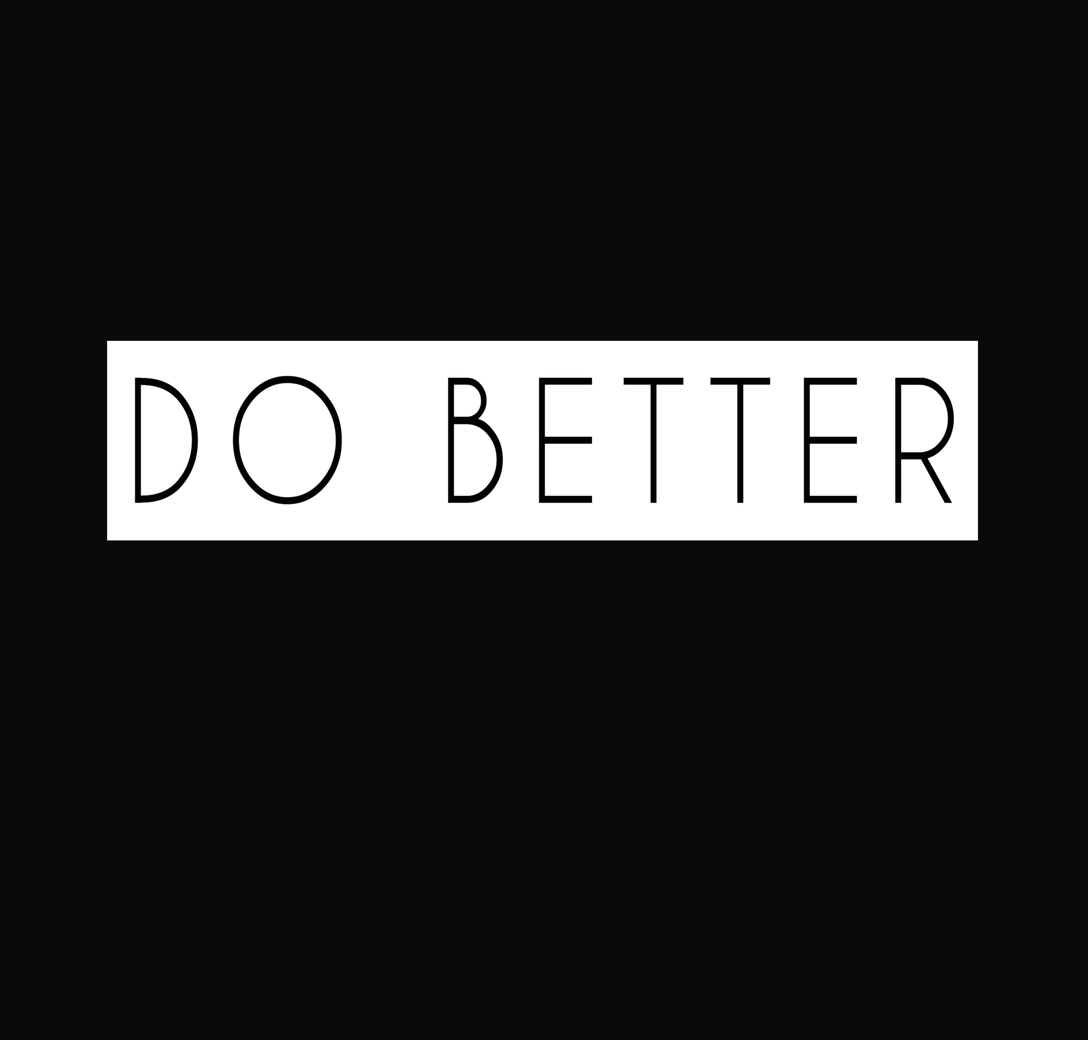 "DO BETTER" - HALF-SLEEVE CROP TOP's