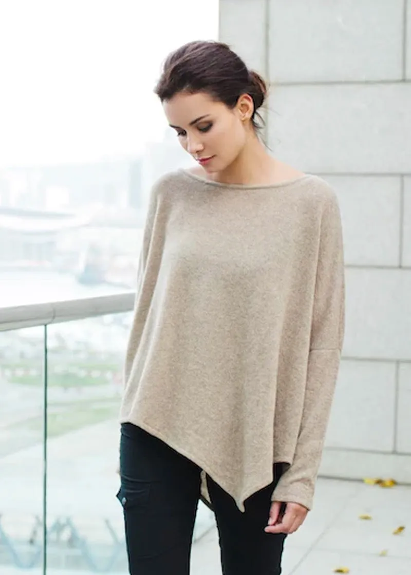 Round-Neck Poncho