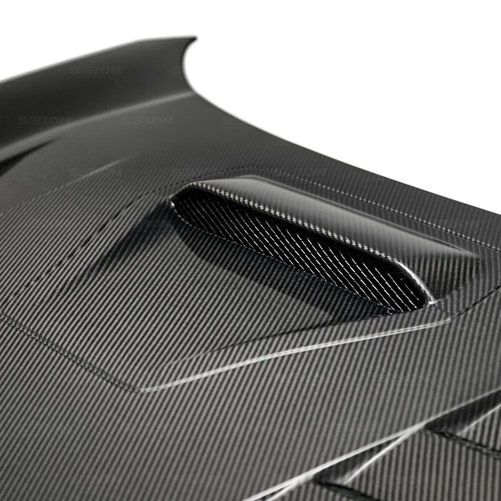 Seibon 2017-2021 Civic Type-R FK8 TS-Style Carbon Fiber Hood