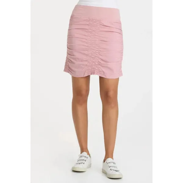 Side Ruched Trace Skirt