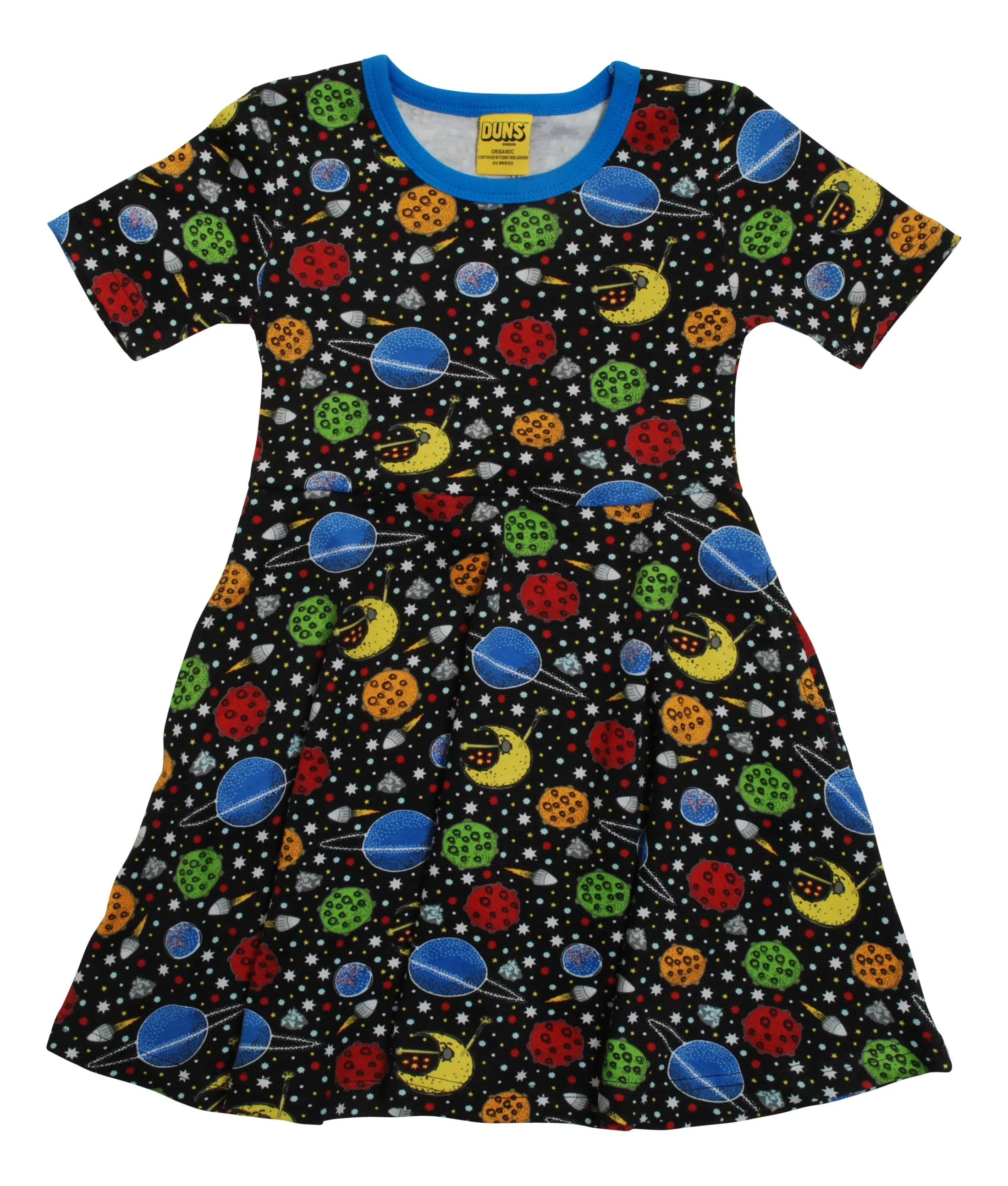 Skater Dress - Space - Short Sleeve  (5 - 12 years)