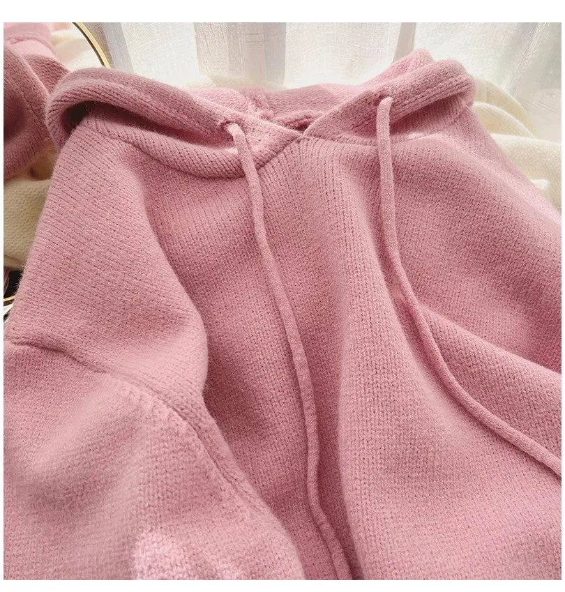 Solid color sweater for women long-sleeved sweater    S4861