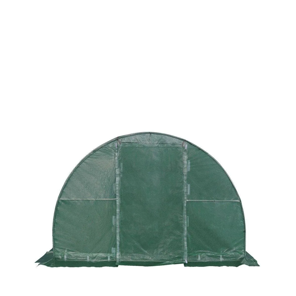 TMG Industrial 10’ x 20’ Tunnel Greenhouse Grow Tent w/Ripstop Leno Cover, Cold Frame, Roll-Up Mesh Windows, Round Top Roof, TMG-GH1020R