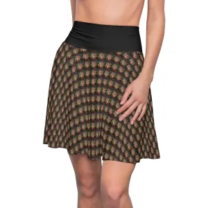 Women's Skater Skirt RED WINE